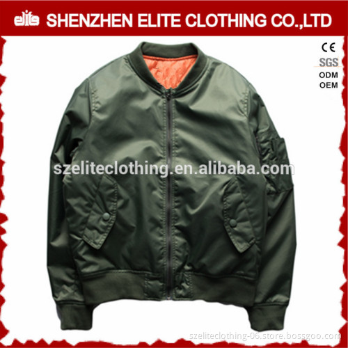 Army Green Wholesale Winter Bomber Varsity Baseball Jackets